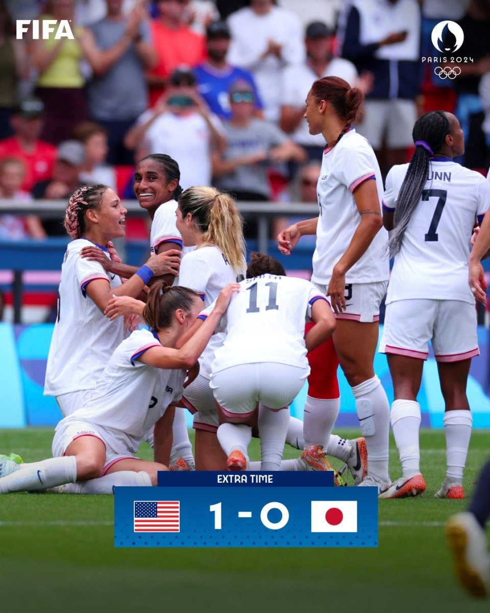 美国女足大胜巴西女足，横扫比赛赛场