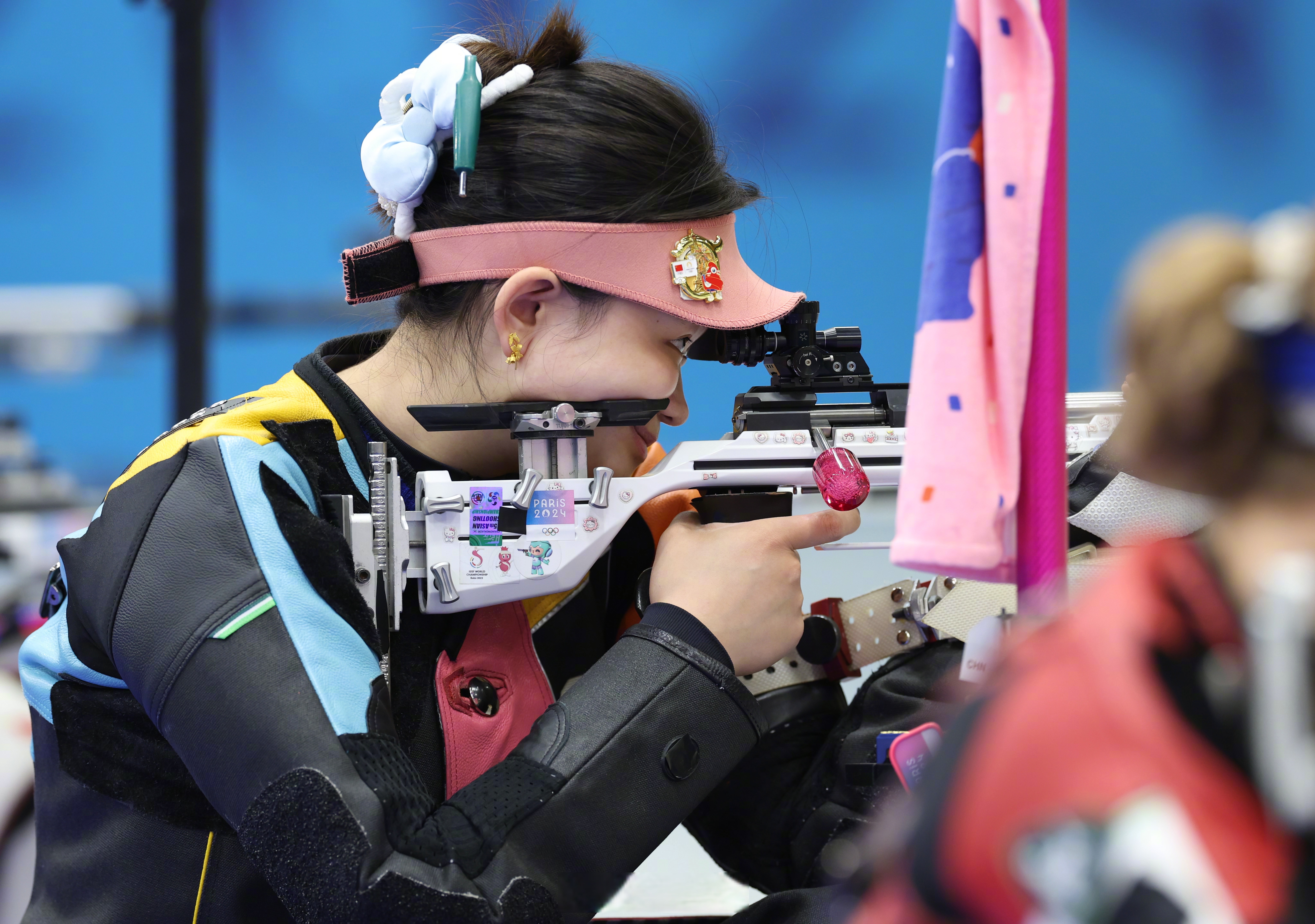 女子射击比赛：中国选手夺冠